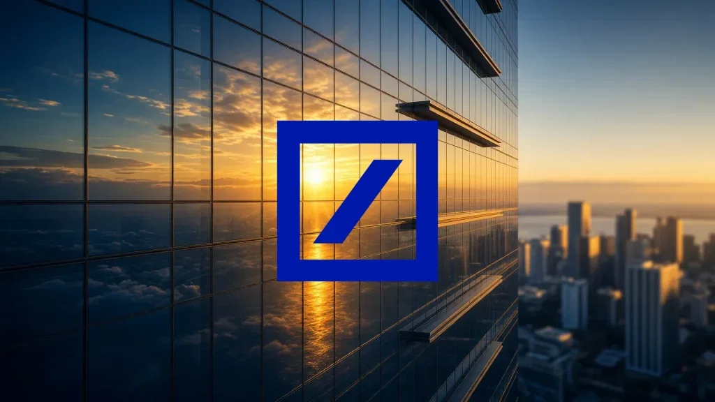 Deutsche Bank Aktie - Beitragsbild (KI-generiertes Symbolbild)