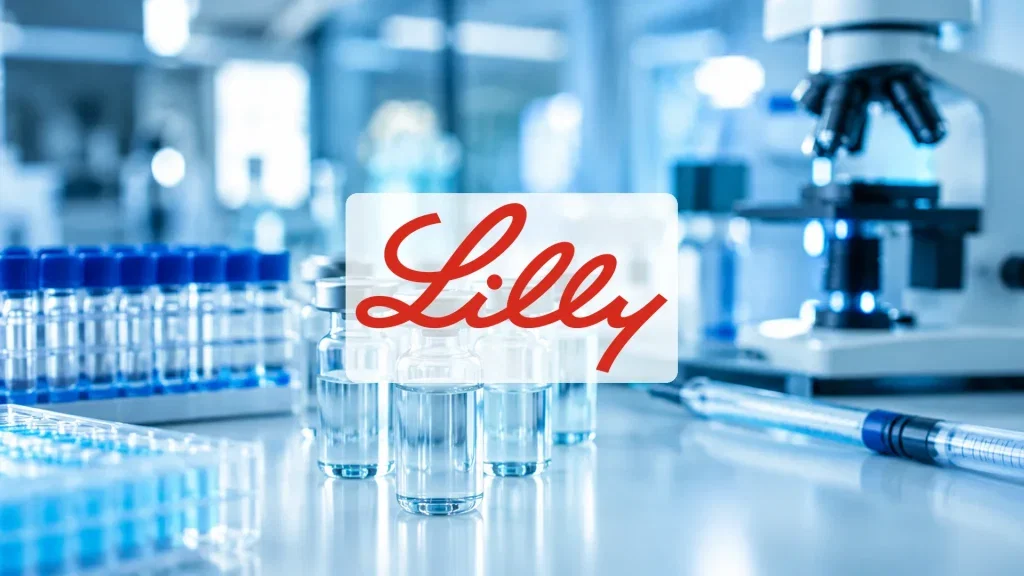 Moderne Laborumgebung mit medizinischen Glasfläschchen, die Fortschritt und Wachstum in der Pharmabranche symbolisiert.