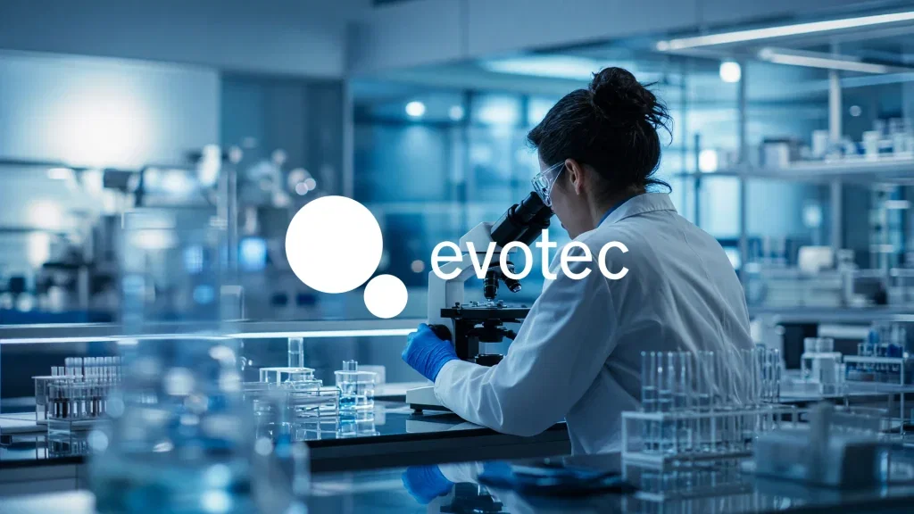 Evotec Aktie - Beitragsbild (KI-generiertes Symbolbild)