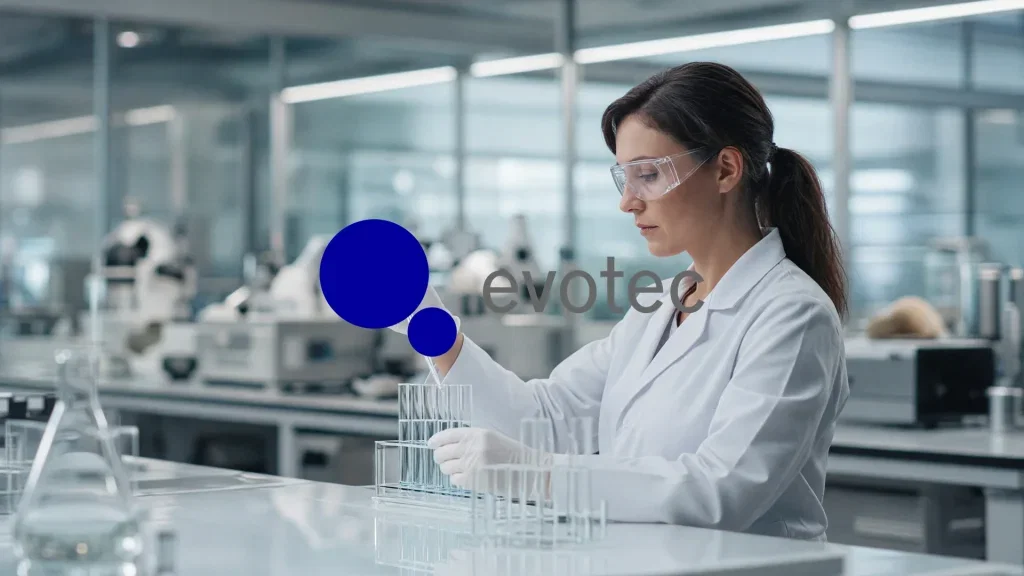 Evotec Aktie: Deutsche Bank bleibt bei Hold Evotec Aktie - Beitragsbild (KI-generiertes Symbolbild)