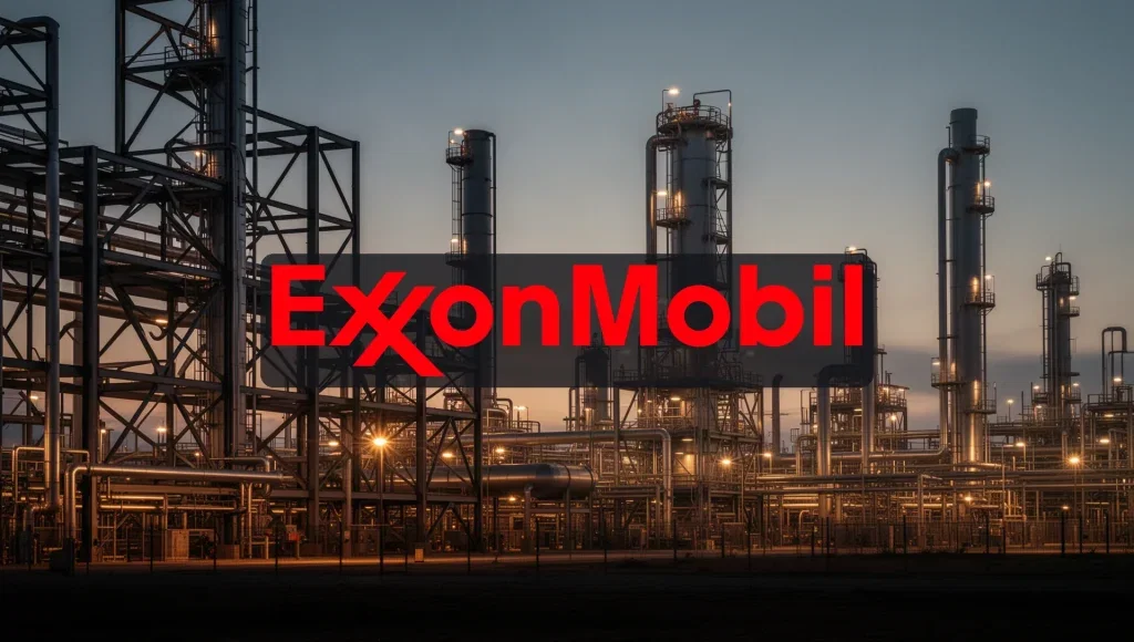 Exxon Mobil Aktie: Wells Fargo stuft herunter Exxon Mobil Aktie - Beitragsbild (KI-generiertes Symbolbild)