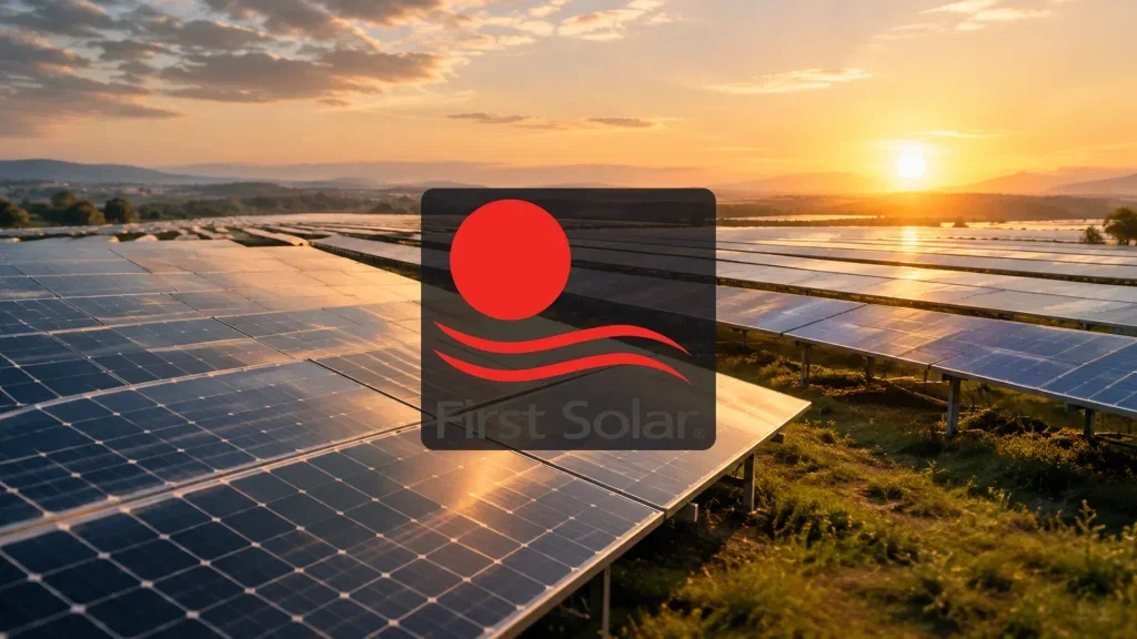 First Solar Aktie: Gaffney-Start beweist noch keine Rendite First Solar Aktie - Beitragsbild (KI-generiertes Symbolbild)