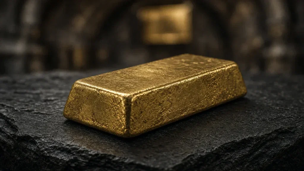 Gold: Analysten streiten über Kurs unter 4.000 Dollar Gold Aktie - Beitragsbild (KI-generiertes Symbolbild)