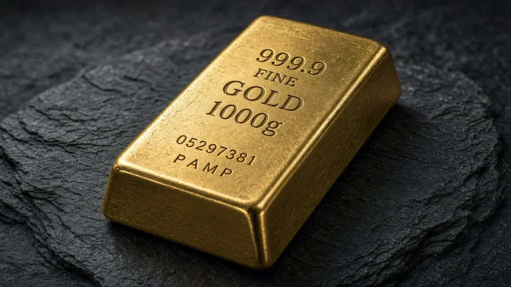 Gold: Warsh dämpft Zinserhöhungserwartungen Gold Aktie - Beitragsbild (KI-generiertes Symbolbild)