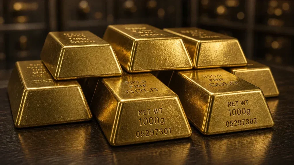 Gold: Nachschuss-Zwang? Gold Aktie - Beitragsbild (KI-generiertes Symbolbild)