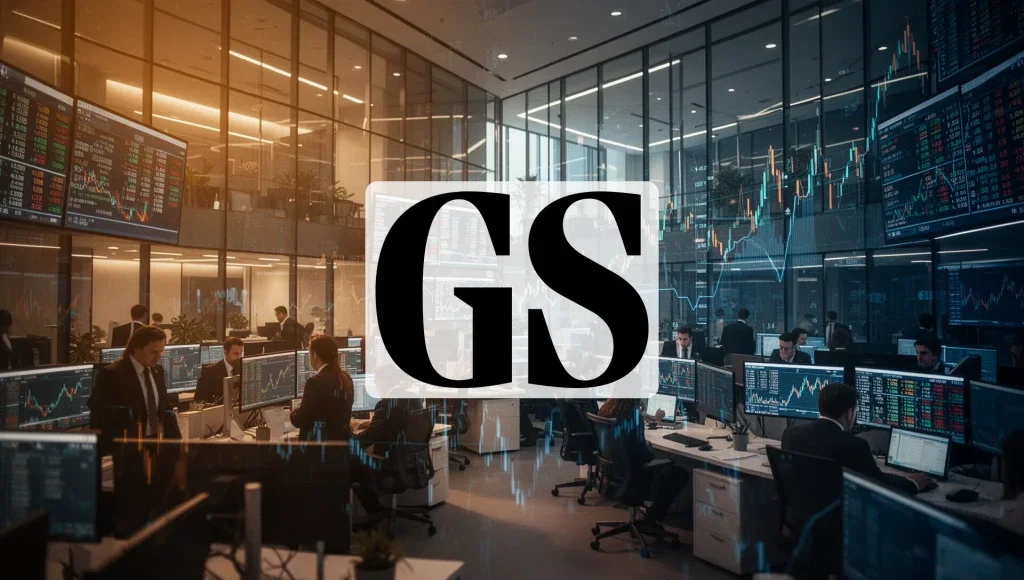 Goldman Sachs Aktie: Aktienhandel liefert Rekordlaune Goldman Sachs Aktie - Beitragsbild (KI-generiertes Symbolbild)