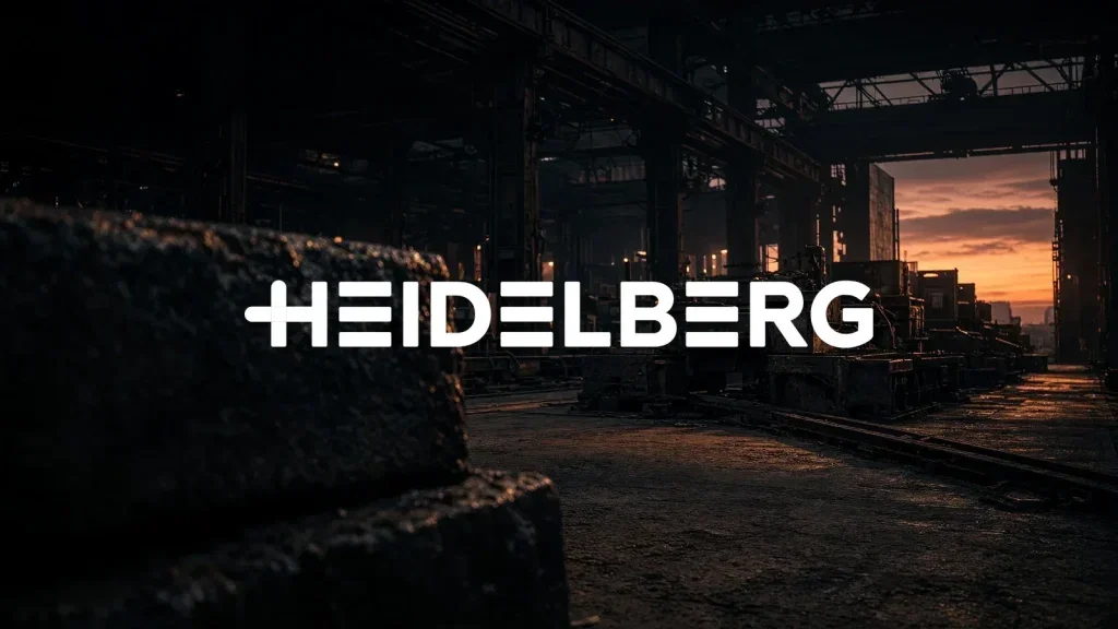 Abstrakte Industrielandschaft einer Druckerei bei gedimmtem Licht, die eine unsichere Marktstimmung symbolisiert. (KI-generiertes Symbolbild)