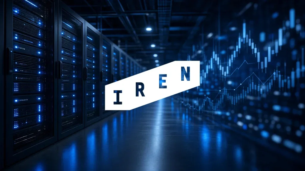 IREN Aktie: Kurs fällt 8,5 Prozent auf Vertragszweifel IREN Aktie - Beitragsbild (KI-generiertes Symbolbild)
