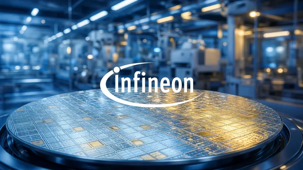 Infineon Aktie: mwb research bestätigt Kursziel 60 Euro Infineon Aktie - Beitragsbild (KI-generiertes Symbolbild)