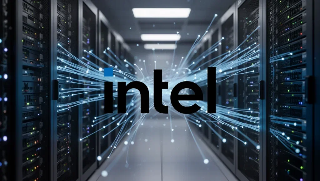 Intel Aktie - Beitragsbild (KI-generiertes Symbolbild)