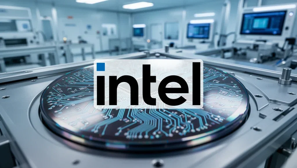 Intel Aktie: Entwickelt Transistoren mit Applied Materials Intel Aktie - Beitragsbild (KI-generiertes Symbolbild)
