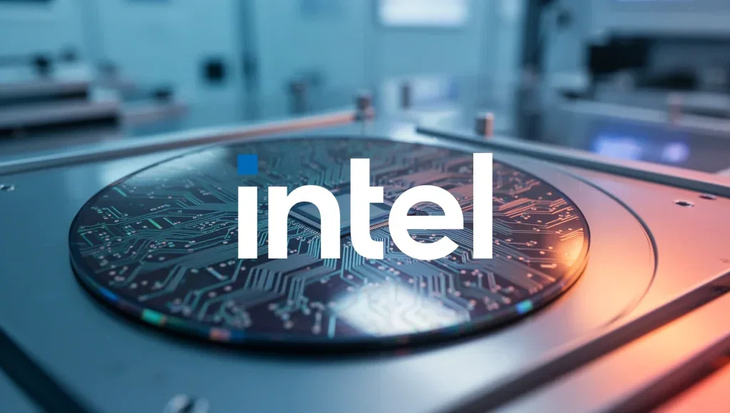 Intel Aktie: Zinsangst drückt Chipwerte Intel Aktie - Beitragsbild (KI-generiertes Symbolbild)