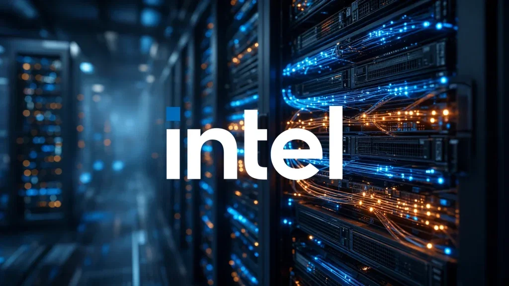 Intel Aktie - Beitragsbild (KI-generiertes Symbolbild)