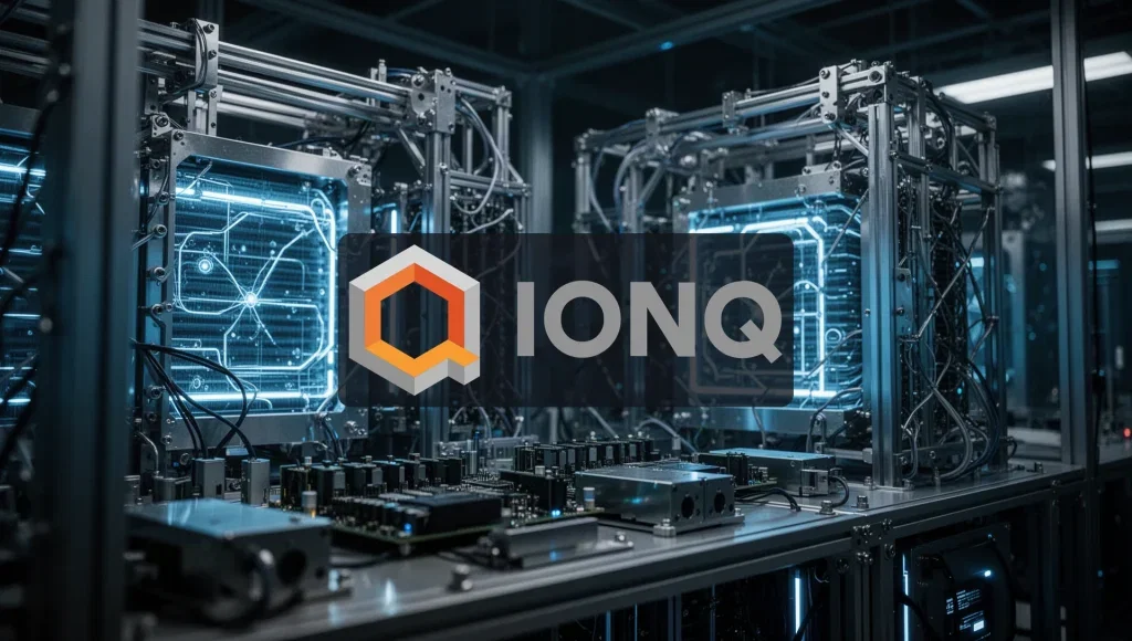 IonQ Aktie: Roadmap bis 2029 steht IonQ Aktie - Beitragsbild (KI-generiertes Symbolbild)