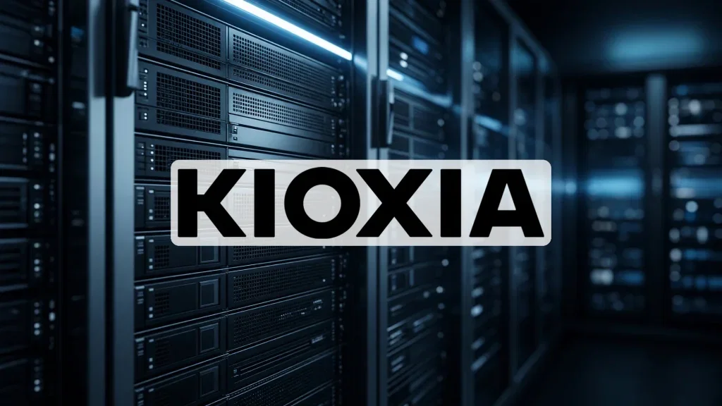Kioxia Aktie: E1.L-SSD-Serie mit 122,88 Terabyte Kioxia Aktie - Beitragsbild (KI-generiertes Symbolbild)