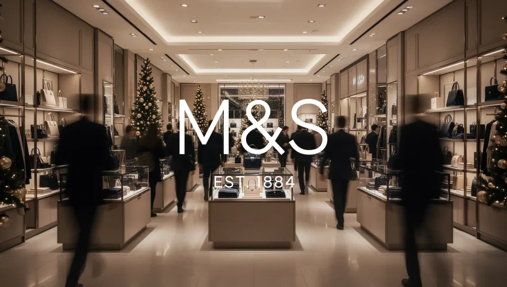 Marks and Spencer Aktie: Stellt 11.000 Saisonkräfte ein Marks and Spencer Aktie - Beitragsbild (KI-generiertes Symbolbild)