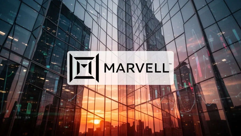 Marvell Technology Aktie - Beitragsbild (KI-generiertes Symbolbild)