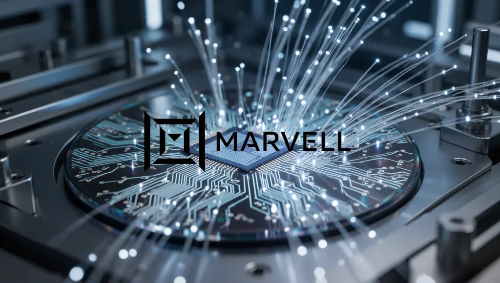 Marvell Technology Aktie: Investor Day fordert Belege Marvell Technology Aktie - Beitragsbild (KI-generiertes Symbolbild)