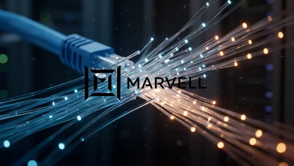 Marvell Technology Aktie: Stifel lobt Optikgeschäft Marvell Technology Aktie - Beitragsbild (KI-generiertes Symbolbild)