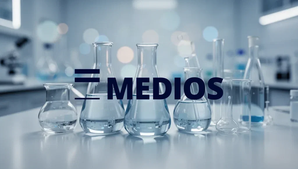 Medios schließt Caesar-&-Loretz-Kauf ab Medios Aktie - Beitragsbild (KI-generiertes Symbolbild)