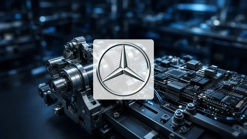 Mercedes-Benz Aktie: Steer-by-Wire für EQS ab sofort Mercedes-Benz Aktie - Beitragsbild (KI-generiertes Symbolbild)