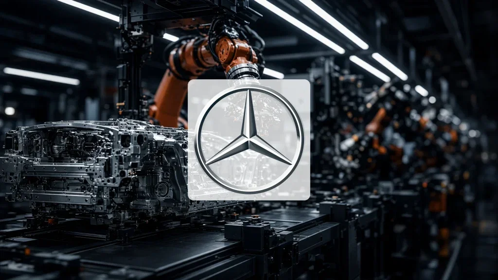 Mercedes-Benz Aktie - Beitragsbild (KI-generiertes Symbolbild)