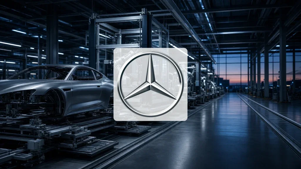 Mercedes-Benz Aktie - Beitragsbild (KI-generiertes Symbolbild)