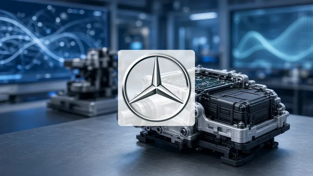 Mercedes-Benz Aktie: Steer-by-Wire für EQS freigegeben Mercedes-Benz Aktie - Beitragsbild (KI-generiertes Symbolbild)