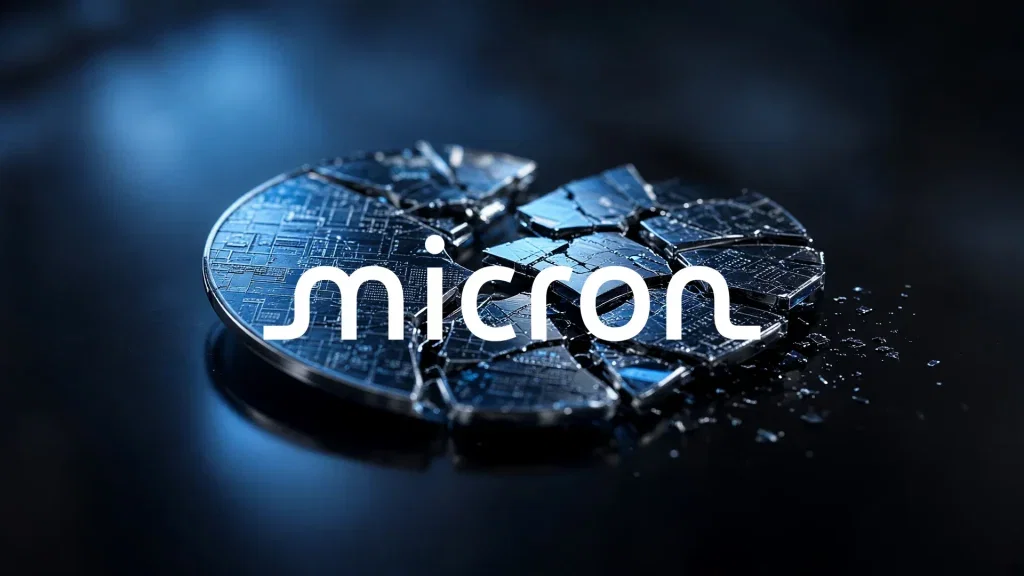 Micron Technology Aktie - Beitragsbild (KI-generiertes Symbolbild)