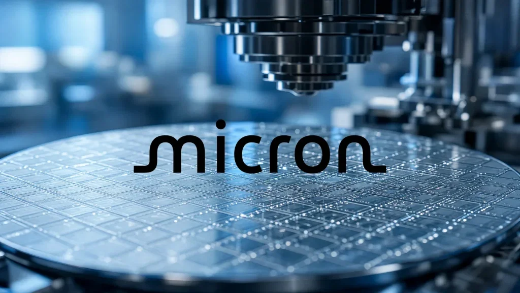 Micron Technology Aktie - Beitragsbild (KI-generiertes Symbolbild)