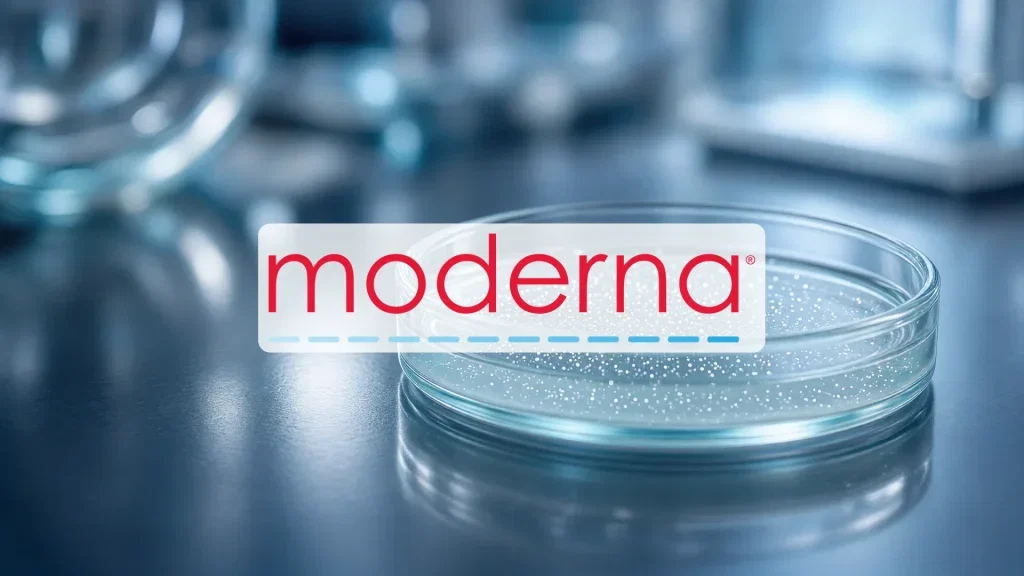Moderna Aktie: Melanom-Daten sind beim Fachjournal durch Moderna Aktie - Beitragsbild (KI-generiertes Symbolbild)
