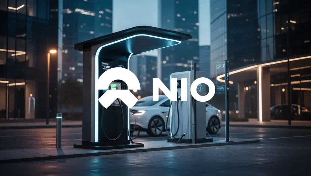 Nio Aktie: Geely vereinbart Beteiligung an NIO Power Nio Aktie - Beitragsbild (KI-generiertes Symbolbild)