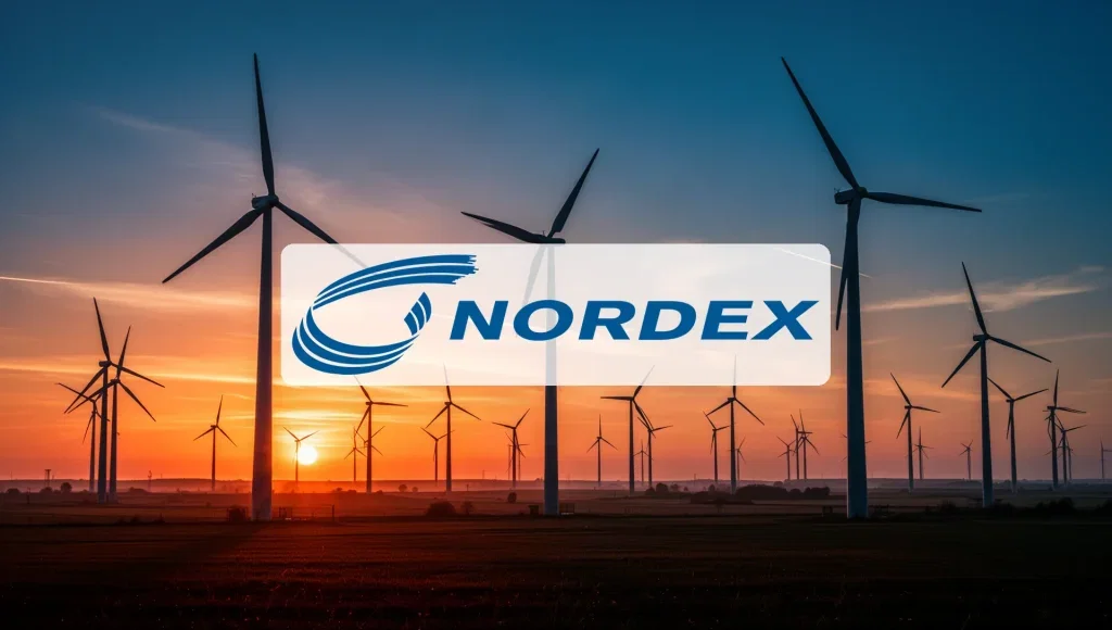 Nordex Aktie: Auftragseingang übertrifft Jefferies-Erwartungen Nordex Aktie - Beitragsbild (KI-generiertes Symbolbild)