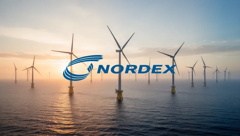 Nordex Aktie: Margenziel steigt, Umsatzziel bleibt Nordex Aktie - Beitragsbild (KI-generiertes Symbolbild)