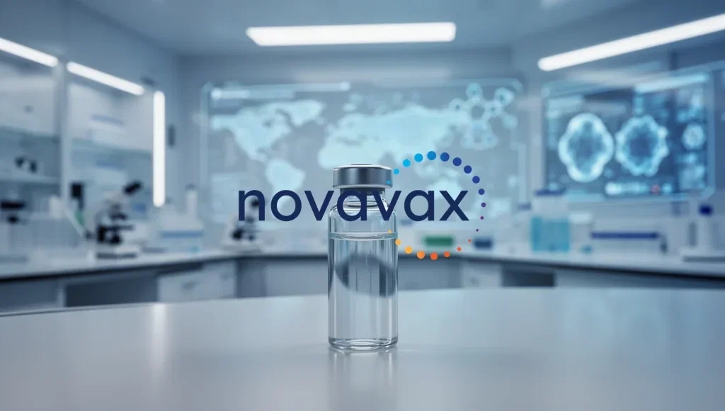 Novavax Aktie: Sanofi weitet Nuvaxovid-Vertrieb aus Novavax Aktie - Beitragsbild (KI-generiertes Symbolbild)