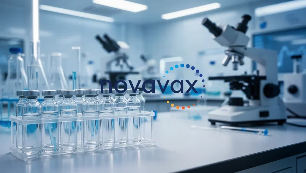 Novavax Aktie - Beitragsbild (KI-generiertes Symbolbild)
