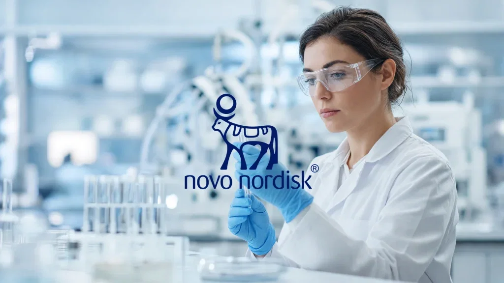 Novo Nordisk Aktie: Semaglutid zeigt 6 Prozent Vorteil Novo Nordisk Aktie - Beitragsbild (KI-generiertes Symbolbild)