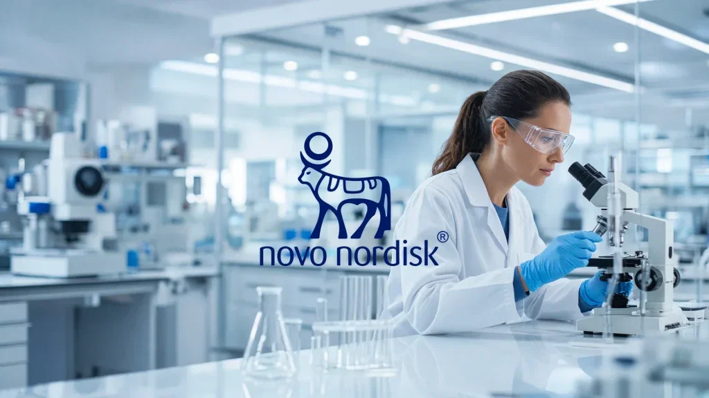 Novo Nordisk Aktie - Beitragsbild (KI-generiertes Symbolbild)