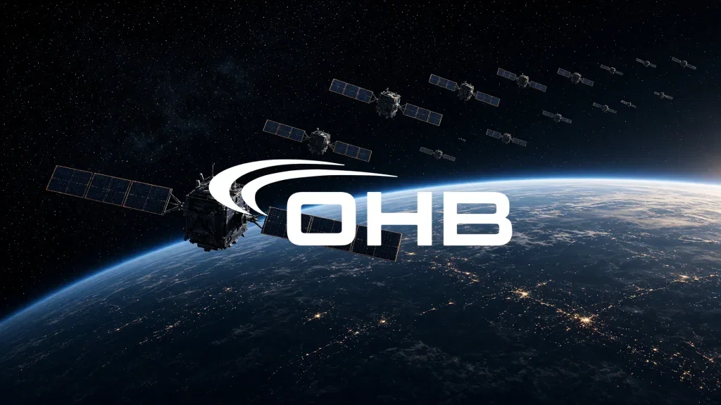 OHB SE Aktie: Eaglet-II-Konstellation auf 24 Satelliten komplettiert OHB SE Aktie - Beitragsbild (KI-generiertes Symbolbild)