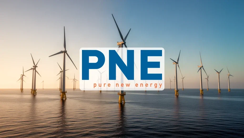 PNE Aktie: Kursziel 8,30 Euro PNE Aktie - Beitragsbild (KI-generiertes Symbolbild)