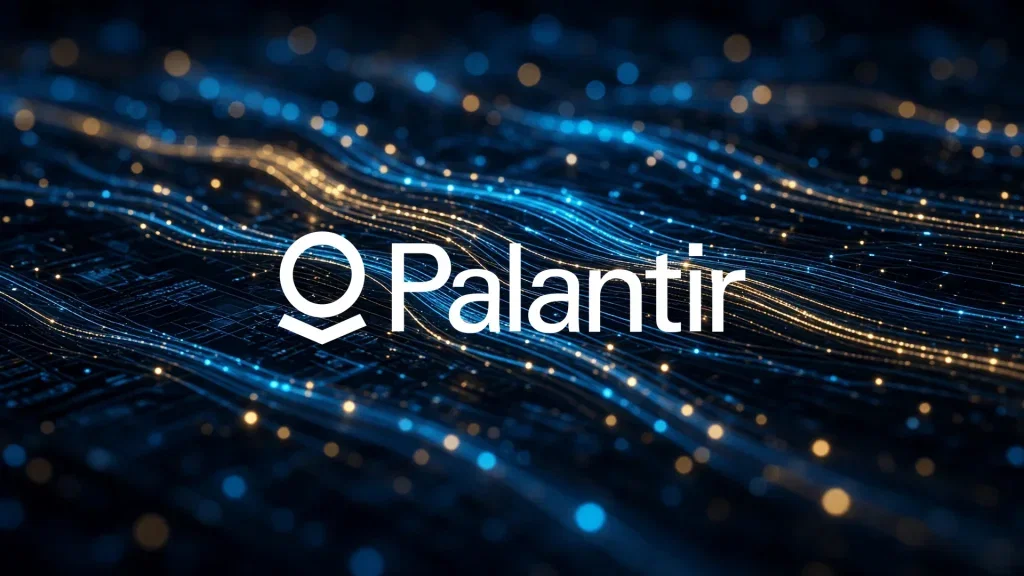 Palantir Aktie: Partnernetz wächst Palantir Aktie - Beitragsbild (KI-generiertes Symbolbild)
