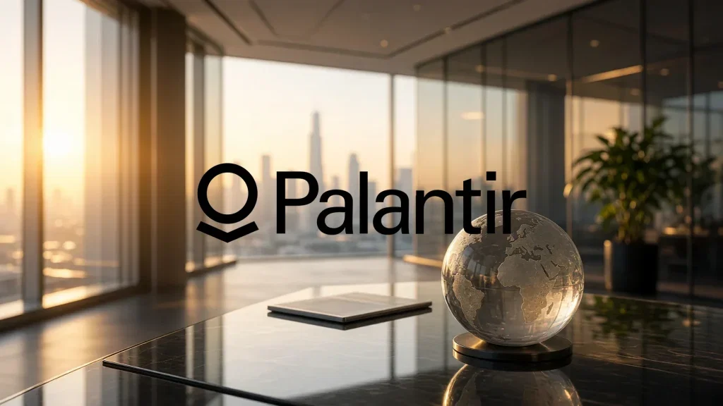 Palantir Aktie - Beitragsbild (KI-generiertes Symbolbild)