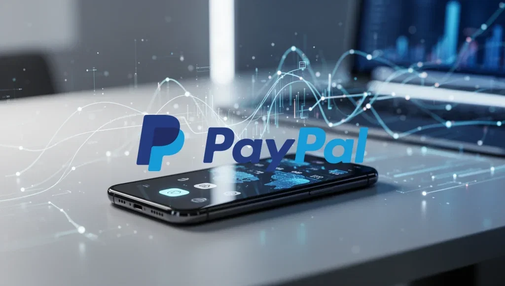 PayPal Aktie: Glance-Kooperation bringt In-App-Checkout PayPal Aktie - Beitragsbild (KI-generiertes Symbolbild)