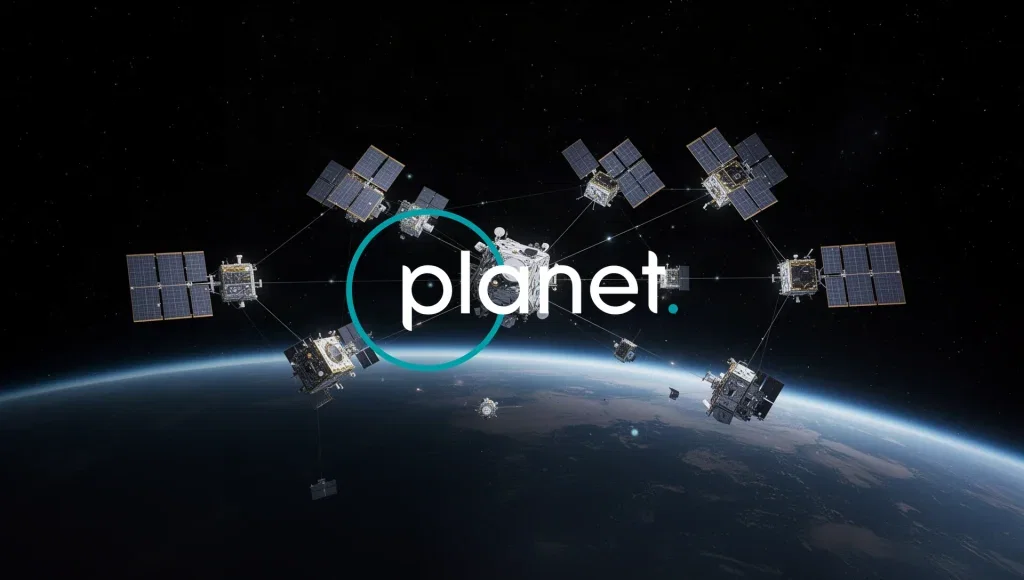 Planet Labs PBC Aktie - Beitragsbild (KI-generiertes Symbolbild)