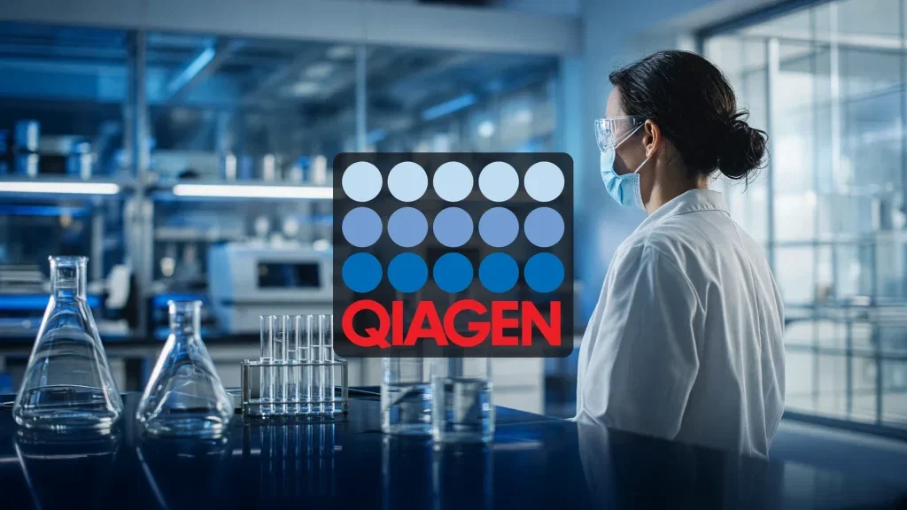 Qiagen Aktie: Jahresprognose wegen EQT-Deal ausgesetzt Qiagen Aktie - Beitragsbild (KI-generiertes Symbolbild)