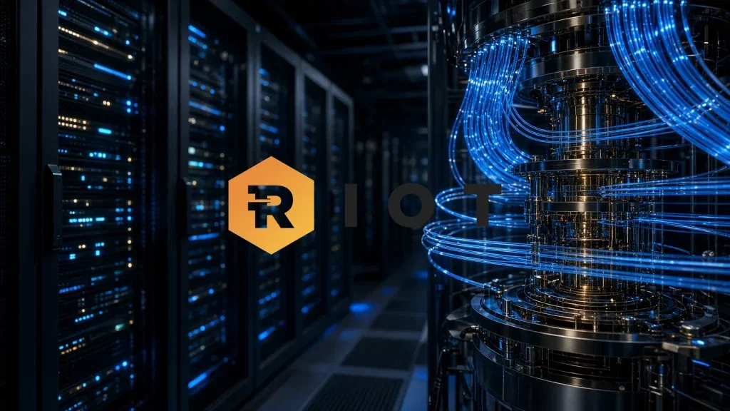 Riot Blockchain Aktie - Beitragsbild (KI-generiertes Symbolbild)