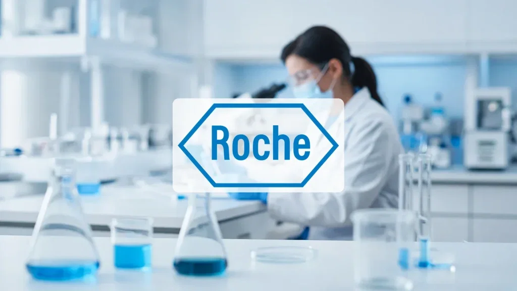 Roche Aktie: Doppelter Rückenwind Roche Aktie - Beitragsbild (KI-generiertes Symbolbild)