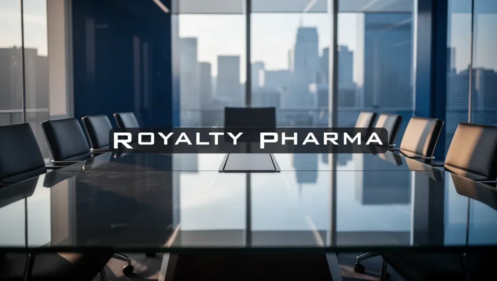 Royalty Pharma: Quartalszahlen kommen am 4. November Royalty Pharma Plc Aktie - Beitragsbild (KI-generiertes Symbolbild)