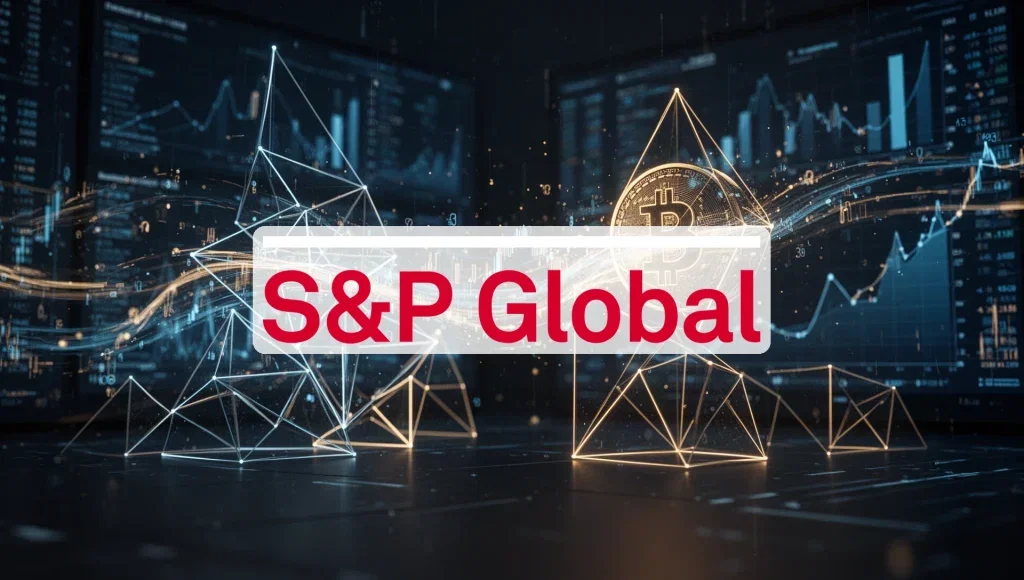 S&P Global Aktie: Vorstoß in Krypto-Risikoanalyse S&P Global Aktie - Beitragsbild (KI-generiertes Symbolbild)