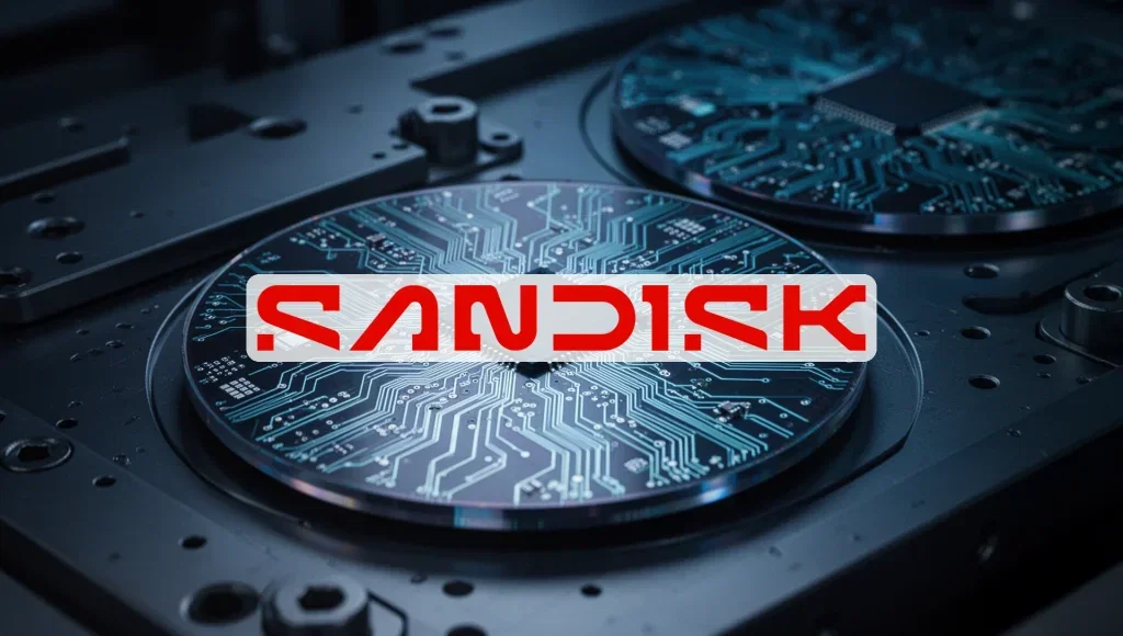 Sandisk sichert die Rekordgewinne ab SANDISK Aktie - Beitragsbild